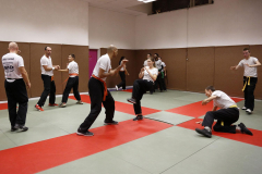 39-Cours-de-Krav-Maga-septembre-2019-Exercice-avec-agresseur-qui-pousse-dans-le-dos-2